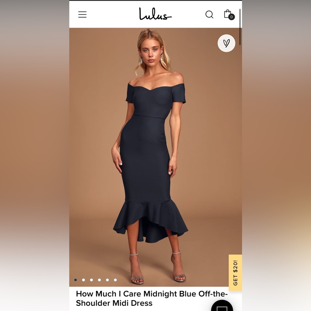 Lulus wedding guest dress
